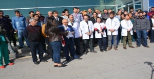 Tatvan’da bir doktor darp edildi